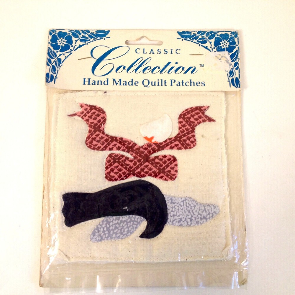 Vintage Westrim Classic Collection Hand Made Quilting Patch Applique